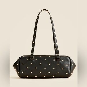 J. Crew Delphine Shoulder Bag in Studded Leather